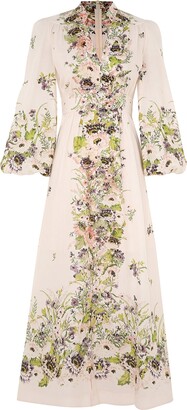 【Zimmermann】HALLIDAY PLUNGE MIDI DRESS プランジ ミディ Zimmermann Halliday Plunge Midi Dress - ShopStyle